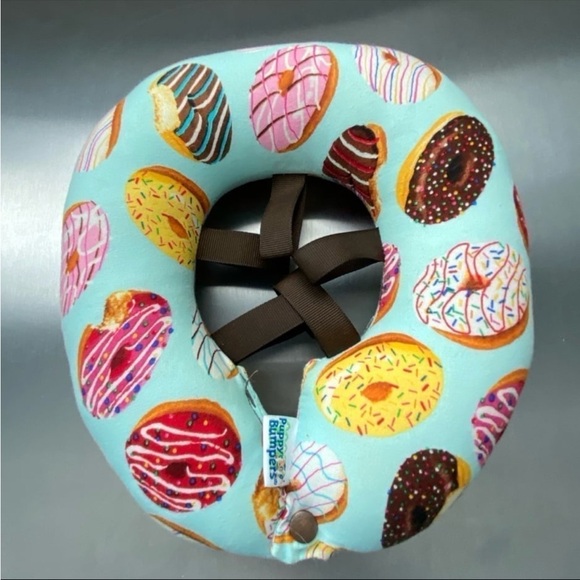 Puppy Bumpers Tossed Donuts Dog Cone Alternative 100% Cotton Polyester Fiberfill - Picture 3 of 9